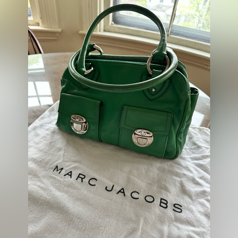 Marc Jacobs Green Shoulder Bag